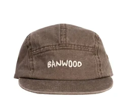 Banwood Gorra Washed 5 Paneles Brown