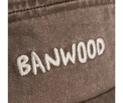 Banwood Gorra Washed 5 Paneles Brown