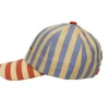 Sticky Lemon Gorra Stripes Blue Whale + Sandy Yellow Personalizable^ Gorros