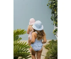 Monnëka Gorrito Algodón Ajustable Serenity Blue