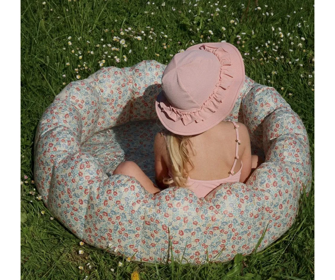Konges Slojd Gorrito de Playa Fleuri Powder Pink
