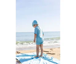 Monnëka Gorro Natación Infantil Crab Coral