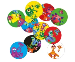 Niños Lúdilo Grabolo Monstruos Reverso