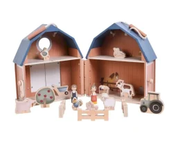 Little Dutch Granja Casa de Muñecas Little Farm FSC^Niños Casa De Muñecas De Madera