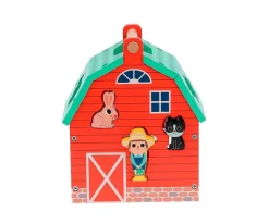 Vilac Granja con Piezas Encajables^Niños Juguetes Para Niños De 18 Meses