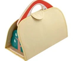 Niños Hape Granja Maletín Animales Madera