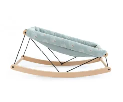 Nobodinoz Hamaca para Bebé Growing Green Funda White Gatsby