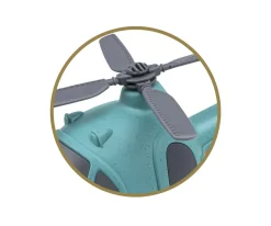 Niños Globo for the Globe Helicóptero de Bioplástico Azul