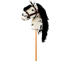 Niños byAstrup Hobby Horse Blanco con Motas