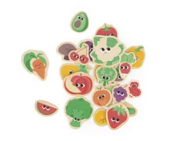 Niños Janod Imanes de Frutas y Verduras