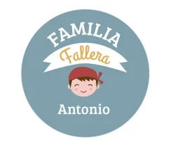 Tutete Imán Personalizado Papá Familia Fallera^ Chapas Personalizadas