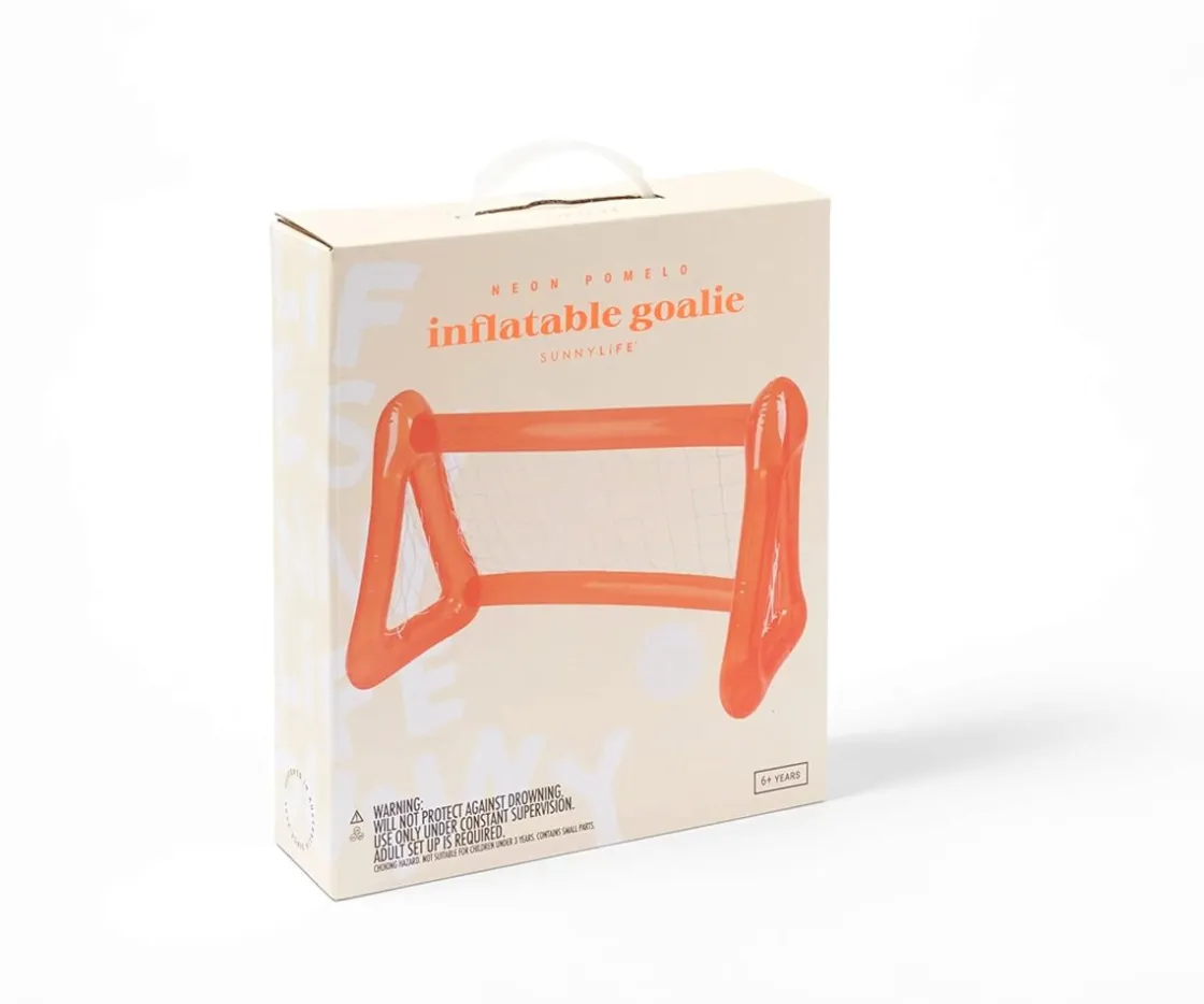 Sunnylife Inflable Juego Porteria Neon Pomelo^Niños Flotadores Niños