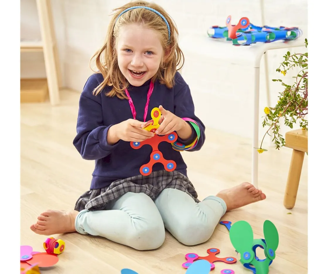 Niños Clixo Itsy Pack - Flamingo / Turquoise 18 Piezas