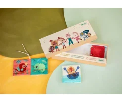 Niños Lilliputiens Jack Set de 3 Libros Sensoriales