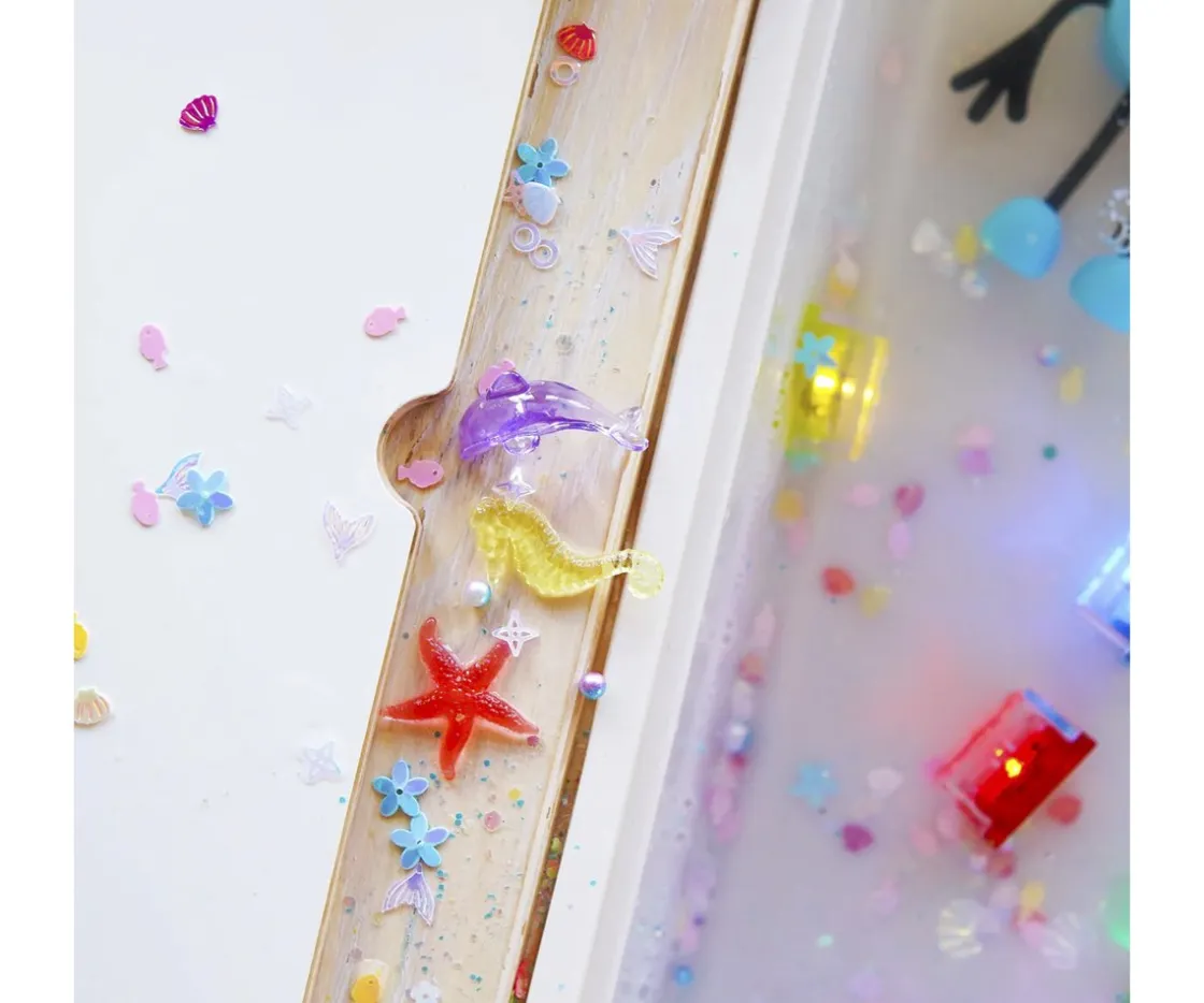 Niños Glo Pals Jarra Sensorial Morada