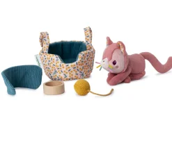 Niños Lilliputiens Jeanne El Gato y su Cesta