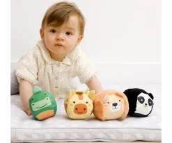 Niños Little Big Friends Juego de 4 Bolas Jungla