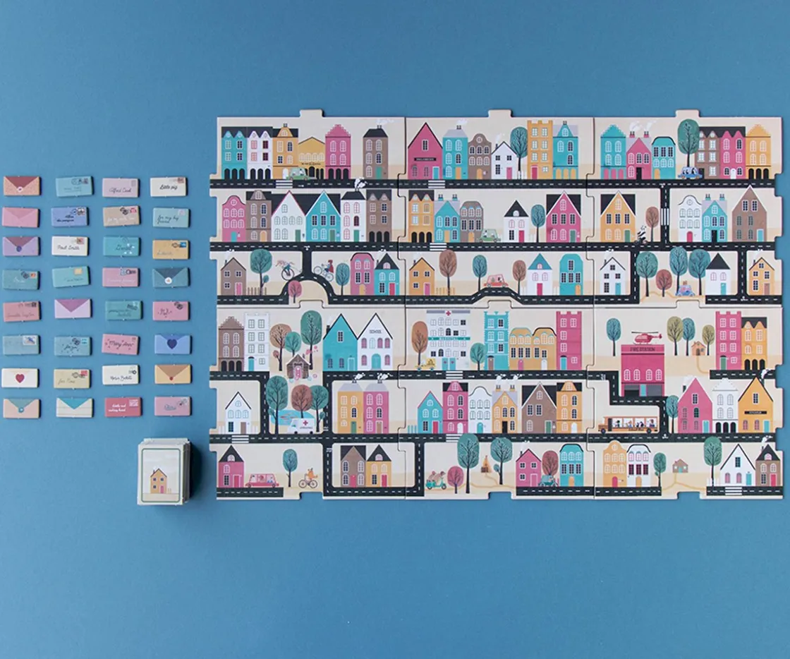 Niños Londji Juego de Bolsillo El Cartero