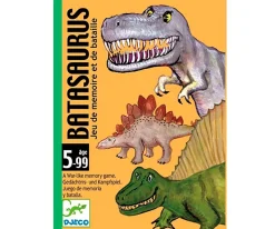 Niños Djeco Juego de Cartas Batasaurus