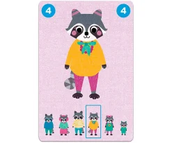 Niños Djeco Juego de Cartas Familou