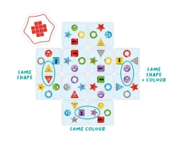 Niños FlexiQ Juego de Cartas Pattern Party