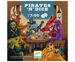 Niños Djeco Juego de Dados Pirates 'N' Dice