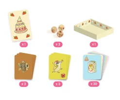 Niños Djeco Juego de Dados Sugar Cake