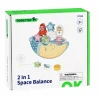 Niños Así Toys Juego de Equilibrio 2 en 1 Balancín Espacio