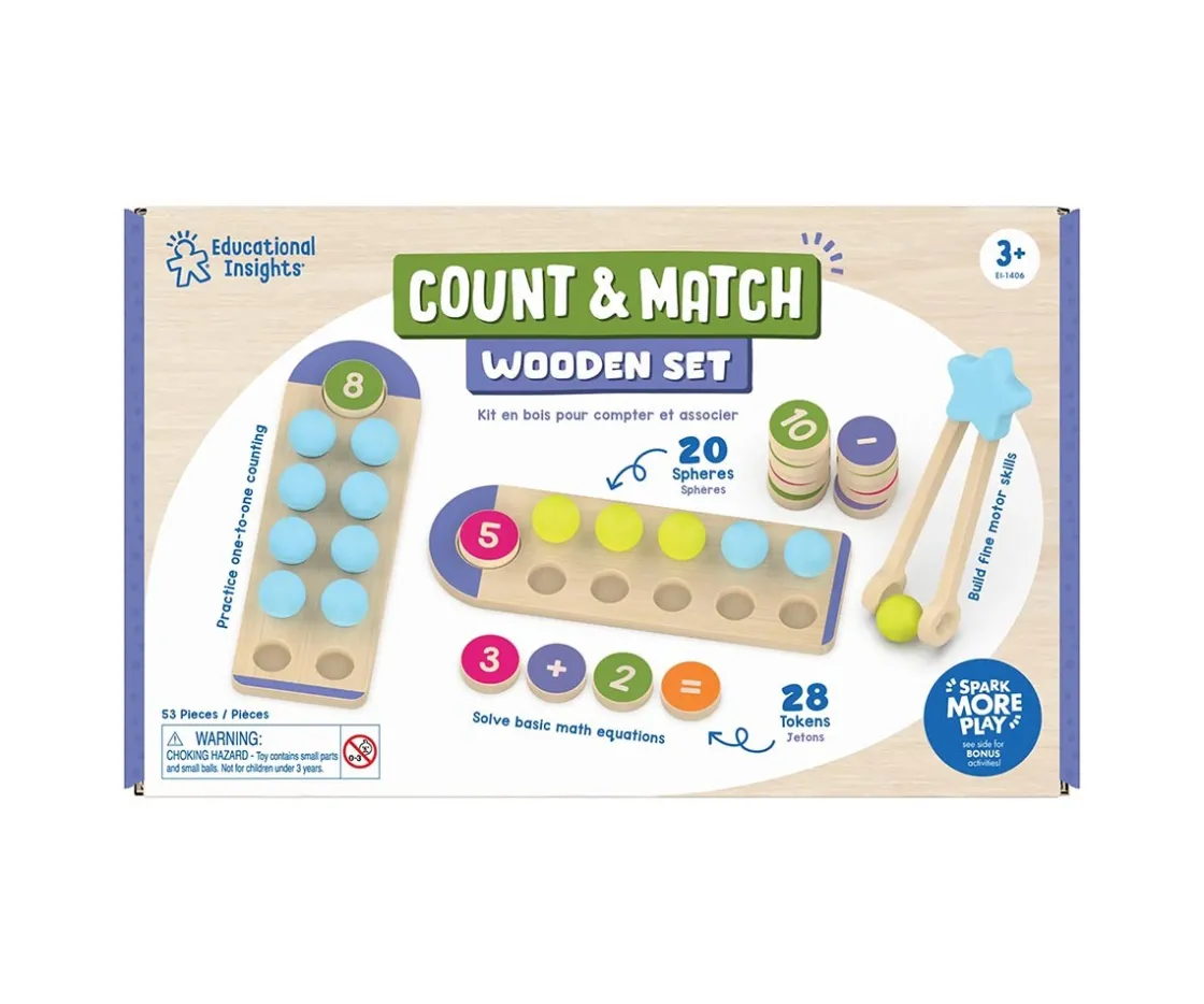 Niños Educational Insights Juego de Madera para Sumar y Contar