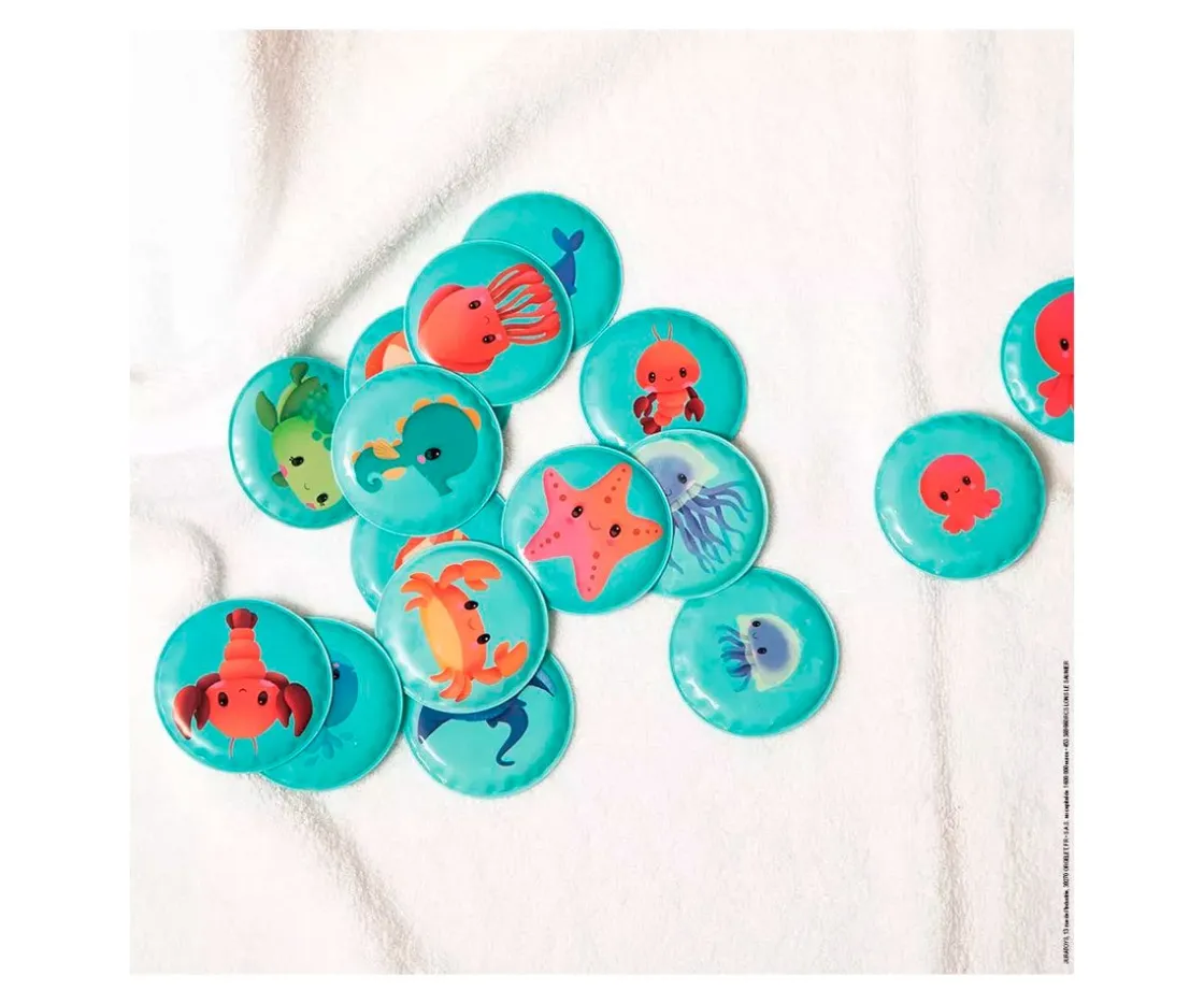 Niños Janod Juego de Memoria Baño Mis Animales Bebés