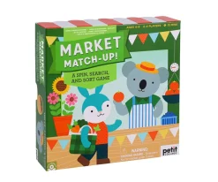 Niños Petit Collage Juego de Memoria el Mercado