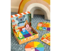 Niños Petit Collage Juego de Memoria el Mercado