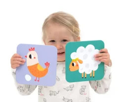 Niños Banana Panda Juego de Memoria XXL Farm Animals