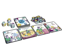 Niños átomo Juego de Mesa Escuela de Monstruos