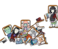 Niños átomo Juego de Mesa para Ensartar Franky