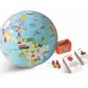 Niños Caly Juego de Mesa Stick'n Quiz + Globo Inflable Viajes