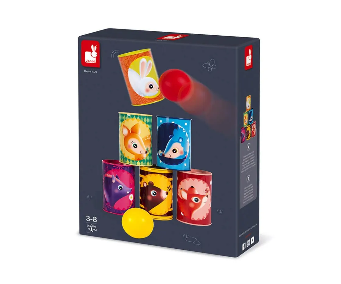 Niños Janod Juego de Puntería Habilidad El Bosque