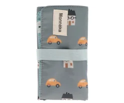 Monnëka Juego Mantel con Circuito Azul + 3 Coches^Niños Juguetes Niños 3 Años