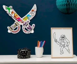 Omy Juego para Inflar y Colorear Piratas^Niños Manualidades Para Niños