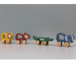 Niños Trixie Juguete Arrastre Mr Lion