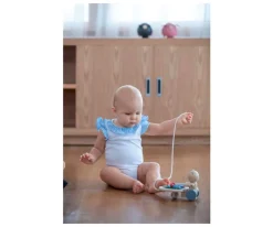 Plan Toys Juguete Arrastre Oso Musical^Niños Juguetes Para Niños De 18 Meses