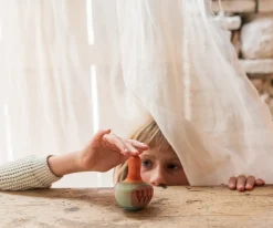 Niños Grapat Juguete de Madera Mellow Orange Bird