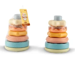 Niños Así Toys Juguete para Bebé 7 Piezas Torre Apilable