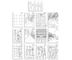 Niños Kidywolf KidyDraw-Pro Azul Manga