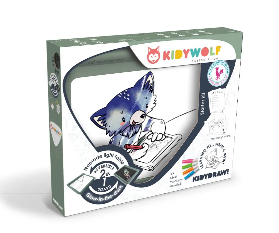 Niños Kidywolf KidyDraw-Pro Verde