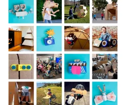 Niños Makedo Kit Invent 360 piezas