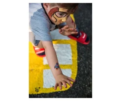 Namaki Kit Maquillaje Ninja y Superhéroe^Niños Pintura De Uñas, Brillos Y Tattoos