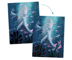 Niños Djeco Kit Pintura 3D Mundo Submarino