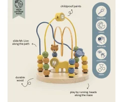 Niños Trixie Laberinto de Cuentas de Animal Mr. Lion