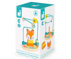 Niños Janod Laberinto Looping Zorrito Pure